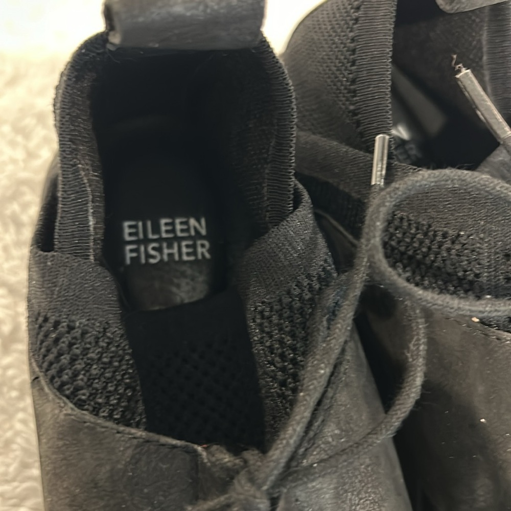 Eileen Fisher lace up shoes - Picture 3 of 5